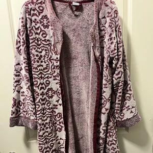 Croft and Barrow Zipper Bathrobe